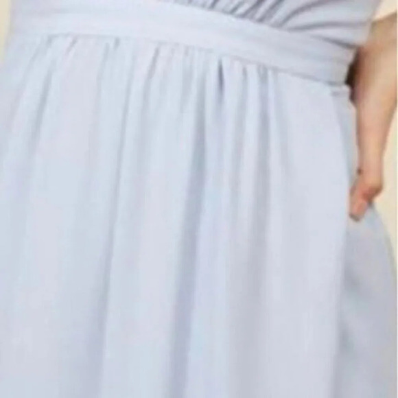 PARK & FIFTH Dove Grey Dress Maxi Wedding Guest 10 - Picture 5 of 15